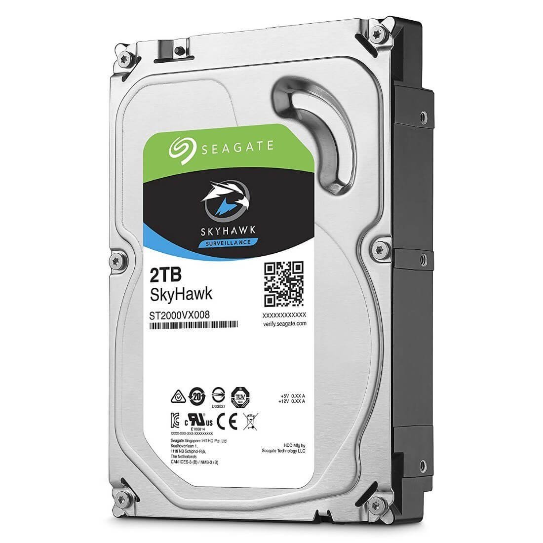 Seagate SkyHawk 3.5 Internal Surveillance HDD - 2TB:圖片 3
