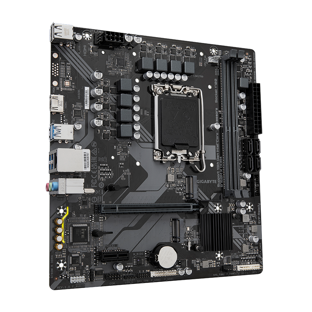 Gigabyte B760M K DDR4 LGA 1700 Motherboard:圖片 3