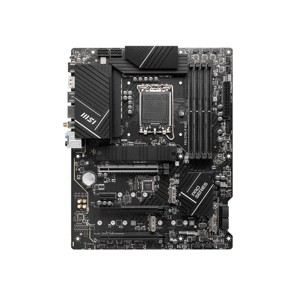 MSI PRO Z790‑P WiFi ATX Motherboard – LGA 1700. Intel Z790. DDR5 7000+ OC. PCIe 5.0. Wi‑Fi 6E & 2.5 Gb LAN:圖片 2