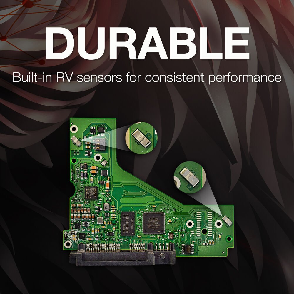 Seagate IronWolf SATA III 3.5 Internal NAS HDD - 4TB:圖片 7