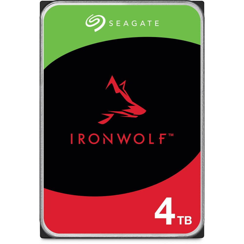 Seagate IronWolf SATA III 3.5 Internal NAS HDD - 4TB