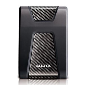 ADATA HD650 External Hard Drive USB 3.2 Durable Shockproof Scratch-Resistant Rugged Design - 2TB