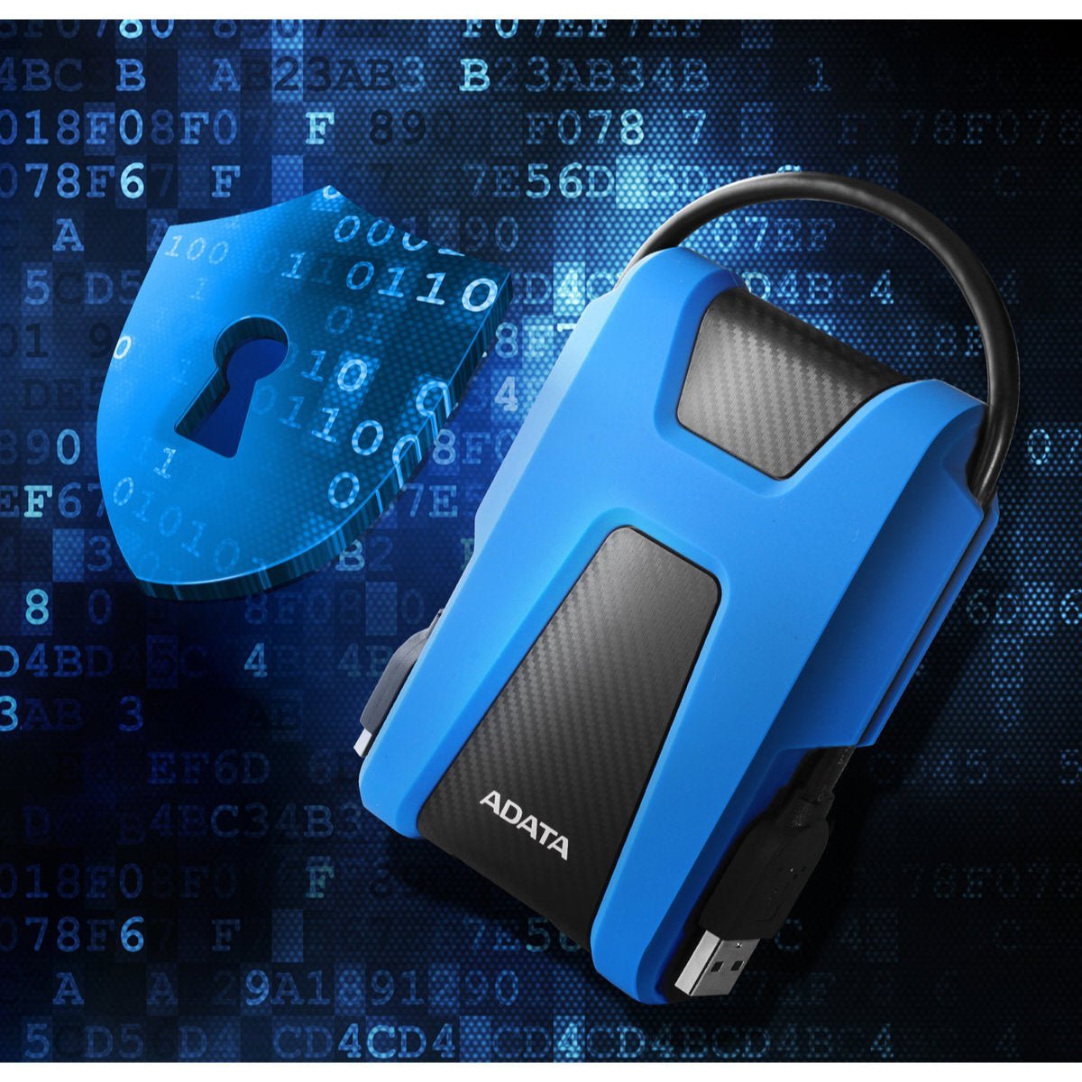 ADATA HD680 External Hard Drive USB 3.2 Military-Grade Shockproof Protective Rubberized Rugged Design - 1TB:圖片 5