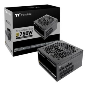 Thermaltake Toughpower GT 750 W Gold – Fully Modular ATX 3.1 PSU. PCIe 5.1 Ready. 80 PLUS Gold. Smart Zero 120 mm Fan